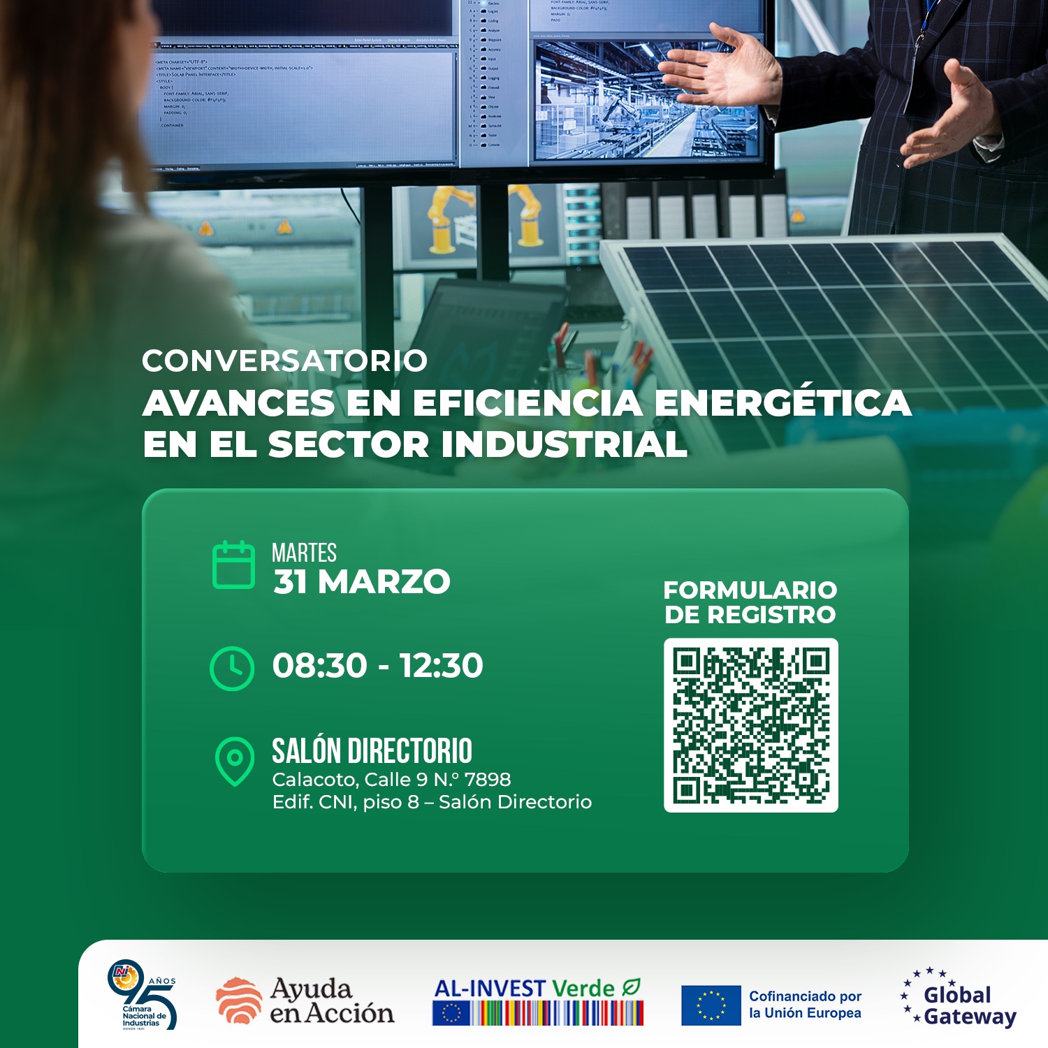 CONVERSATORIO “AVANCES EN EFICIENCIA ENERGÉTICA EN EL SECTOR INDUSTRIAL”